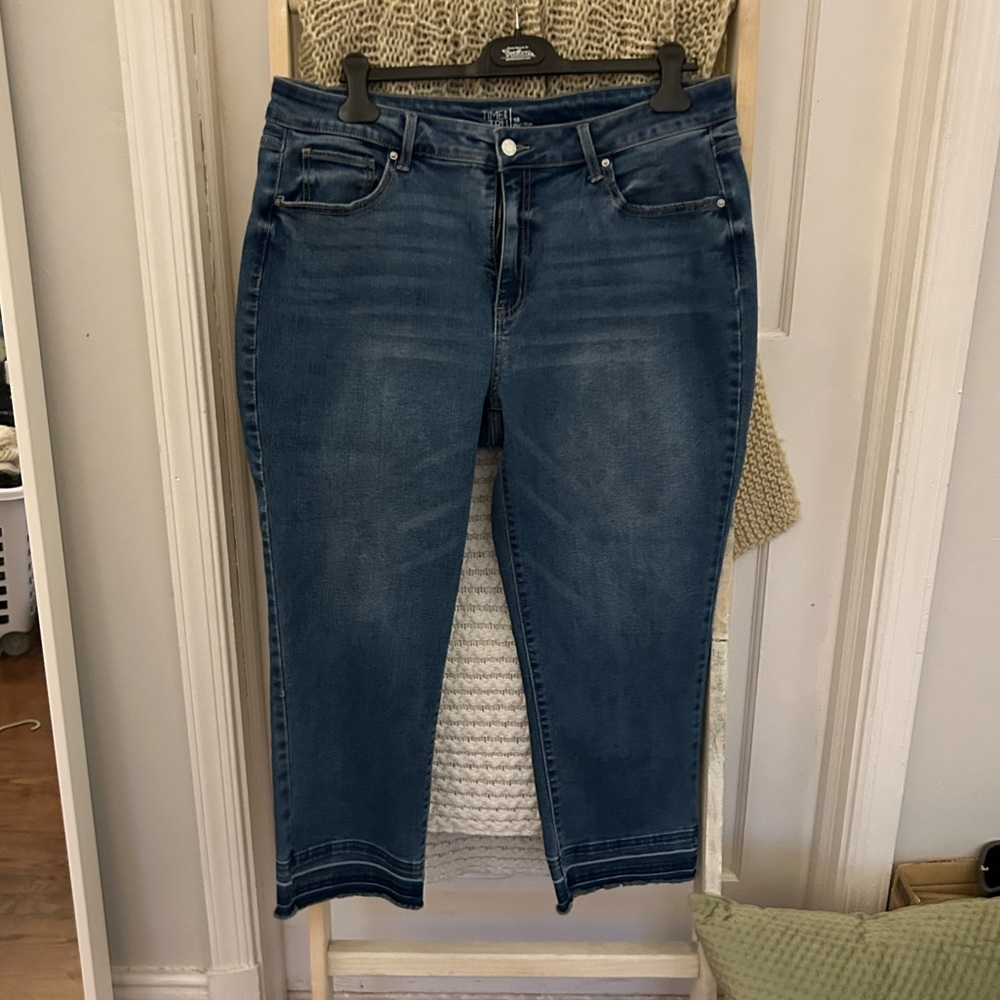 Cropped jeans